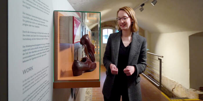 : Kultur to go: Was hat ein Paar Schuhe mit der jüdischen Geschichte Erfurts zu tun?